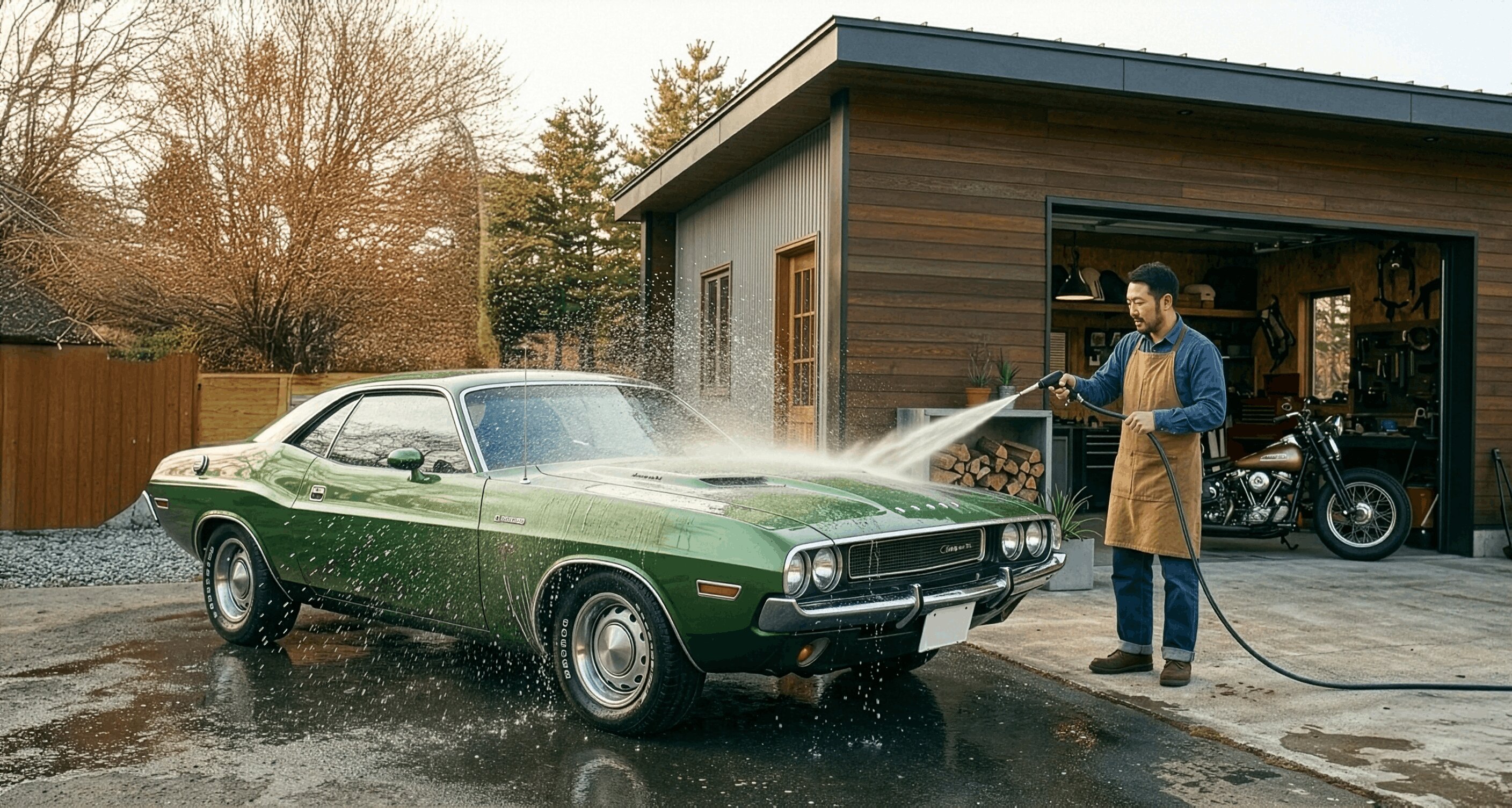 究極の洗車を叶える地下水